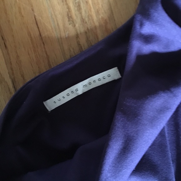 Susana Monaco Purple Dress - Picture 3 of 3